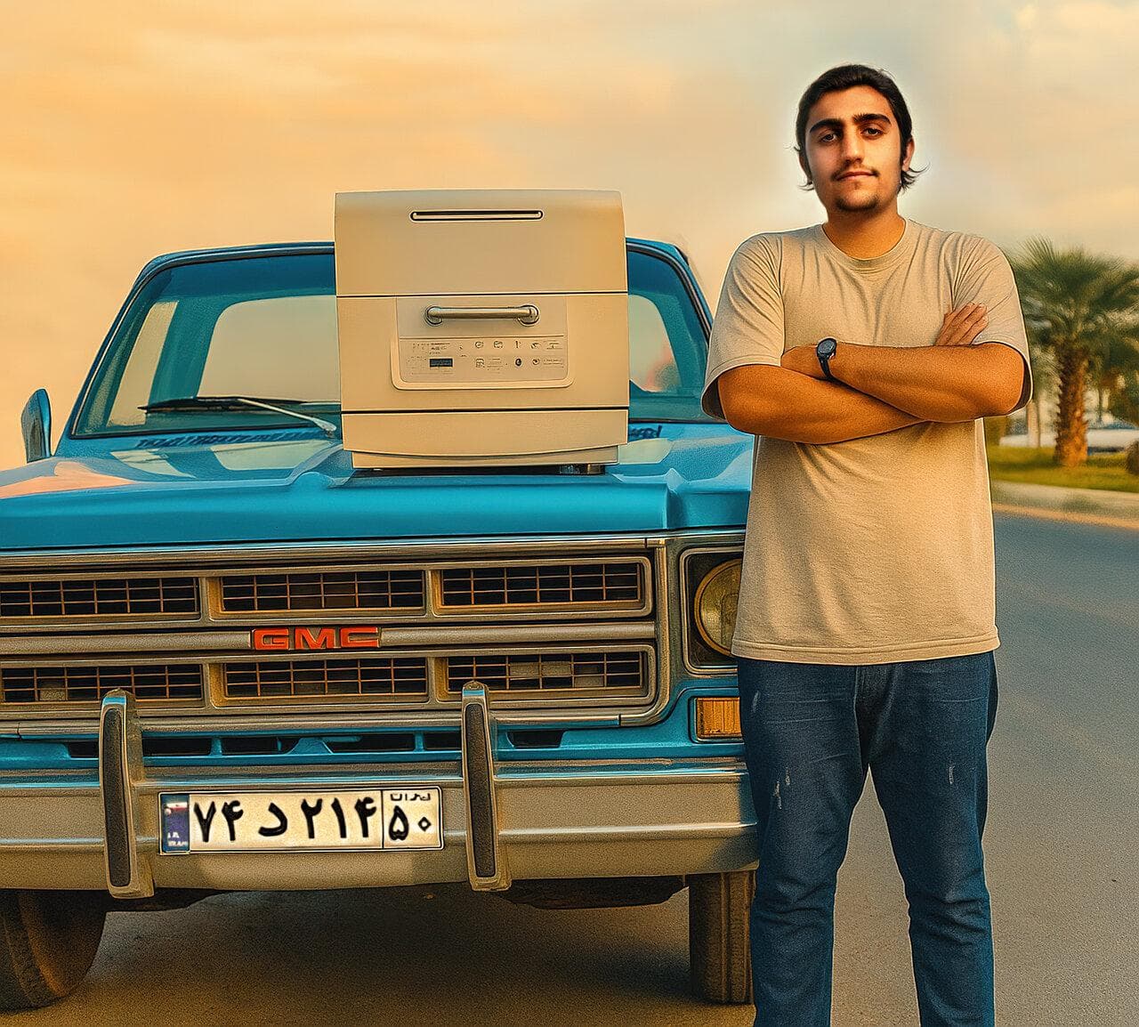 پسر جوان چطور از یخچال و ماشین ظرفشویی اسقاط شده درآمد میلیونی کسب می کند؟