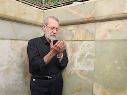 علی لاریجانی در عراق به زیارت رفت | تصاویر