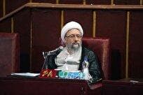 پیام تسلیت آیت الله آملی لاریجانی در پی درگذشت استاد فرشچیان