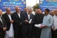 کلنگ‌زنی بیمارستان ۹۶ تختخوابی با حضور وزیر اقتصاد در چابهار