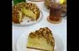 طرز تهیه کیک سیب و دارچین گردو با بافت نرم و طعم بی‌نظیر (فیلم)