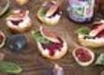 طرز تهیه کراستینی انجیر ، پیش غذای ساده ایتالیایی
