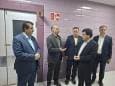 بازدید مدیرعامل بانک رفاه کارگران کشور از بیمارستان شفا خرم آباد