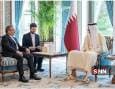 دیدار عراقچی با امیر قطر در دوحه