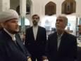 وزیر ارشاد، نماز را با مسلمانان سن‌پترزبورگ اقامه کرد