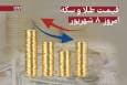 رشد قیمت طلا و سکه امروز شنبه 8 شهریور 1404 +جدول