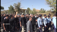 تشییع پیکر مطهر جواد پولکی جانباز ۲۵ درصددر همدان