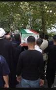 بدرقه پیکر جانباز شهید علیرضا مطلبی تا خانه ابدی