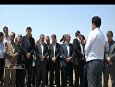 کلنگ زنی ساخت نخستین نیروگاه ۶ مگاواتی خورشیدی تعاونی دهیاران اردبیل