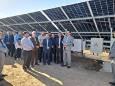 بهره‌برداری از  نیروگاه خورشیدی و طرح های عمرانی شهرستان جوین در هفته دولت