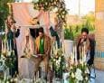 پیوند ازدواج به میزبانی شهید گمنام در یزد