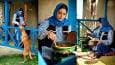 غذای روستایی؛ پخت خورشت آلو قیسی در روستا‌های رامسر (فیلم)