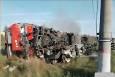 اقدامات خرابکارانه در راه آهن روسیه؛ ۲ قطار از ریل خارج شدند (فیلم)