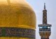 ببینید | تعویض پرچم‌ و کتیبه‌های عزا در حرم امام رضا(ع)