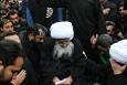 برپایی دسته عزاداری سالروز شهادت امام حسن عسکری با حضور آیت الله وحید خراسانی