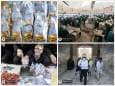 از برکت «نمک و نبات» تا عطر «زعفران و گلاب» به نیت حضرت شمس‌الشموس