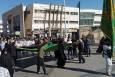 بازگشت کاروان پیاده مشهد به کربلا به حریم رضوی