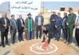 کلنگ‌زنی مدرسه ۶ کلاسه در روستای گنداب آبدانان همزمان با هفته دولت