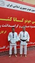 نشان نقره جودوی ورزشکار چهارمحال و بختیاری