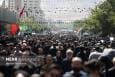 جوش و خروش عزاداران؛ خیابان‌های مشهد مملو از دسته‌های عزا