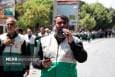 کاروان خادمیاران رضوی کرمانشاه در عزای امام مهربانی‌ها