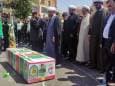 تشییع باشکوه پیکر سرباز شهید «هادی رویایی» در شهر بم