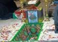 رونمایی از مزار یادبود شهید سهیل رستمیان در آستان مقدس امامزاده عبدالله(ع) شهرری