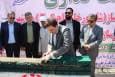 خشت‌گذاری ۲ هنرستان ۱۵ کلاسه خیرساز در صباشهر شهریار