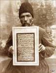 عکس/ استاد خوشنویسی دربار قاجار