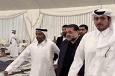 ببینید / دومین حضور رهبران«حماس» در یادبود شهدای حملات اسرائیل
