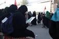 استقبال گسترده زائران اربعین از پویش قرائت سوره فتح در موکب مردمی قرآنی اربعین