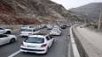 ترافیک سنگین در جاده کندوان و آزادراه تهران - شمال