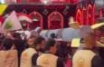فیلم/ رژه ماکت موشک‌های ایرانی در حرم امام حسین(ع)