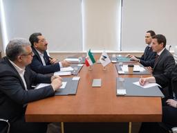 دیدار وزیر صمت با وزیر تجارت اوراسیا