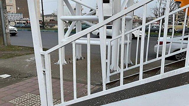 وضعیت نگرانکننده پلهای عابر پیاده در رشت