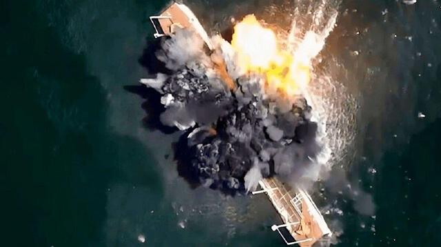 ببینید | آمریکا ۴ شناور دیگر را در کارائیب هدف قرار داد