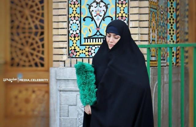 الهام چرخنده در ستاد امر به معروف | تصاویر