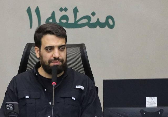 حضور شهردار منطقه ۱۱ تهران در بیمارستان روزبه به مناسبت روز پرستار