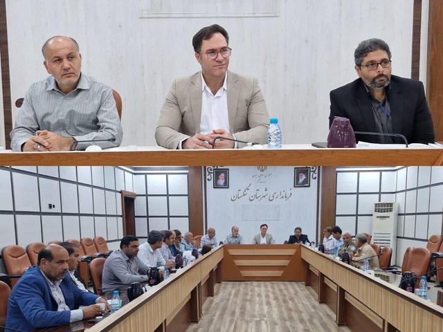 فرماندار تنگستان: سطح آبهای زیرزمینی در دشت اهرم ۵.۵ متر افت کرد