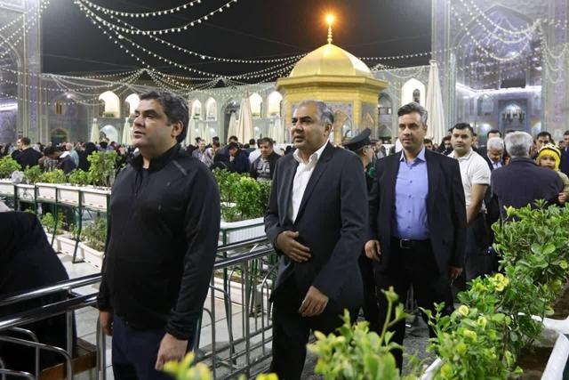 وزیر کشور جمهوری اسلامی پاکستان به حرم مطهر رضوی مشرف شد