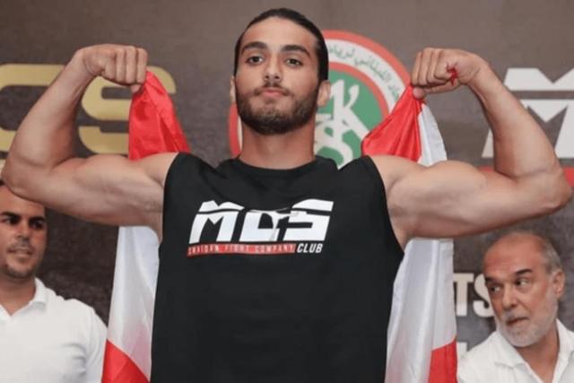 پاسخ کوبنده بوکسور لبنانی به لگدمال کردن پرچم اسرائیل