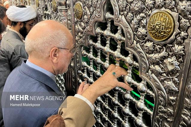 رئیس مجلس امامزاده سید عباس(ع) بجنورد را زیارت کرد