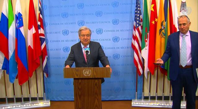 دبیرکل سازمان ملل حملات اسرائیل به غزه را «به شدت محکوم» کرد