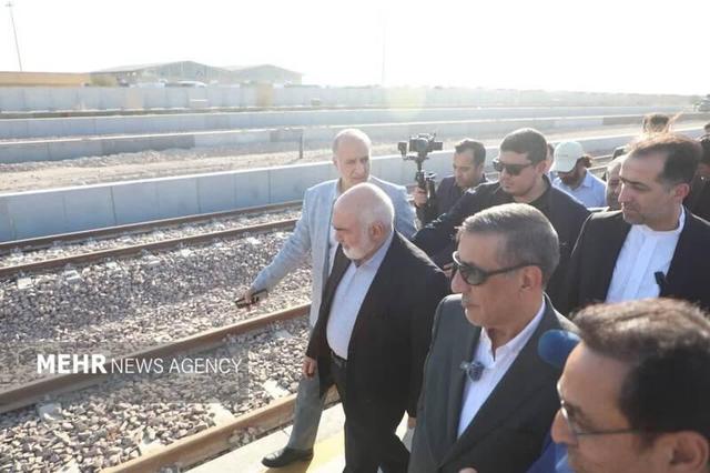 قائمپناه: اتصال ریلی شلمچه ـ بصره با شتاب در حال پیشرفت است