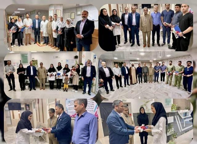 پرستاران جزیره خارگ تجلیل شدند