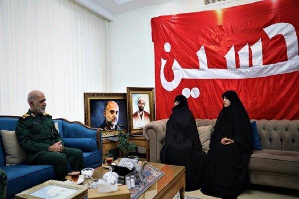 اعطای درجه سپهبدی به شهید غلامعلی رشید