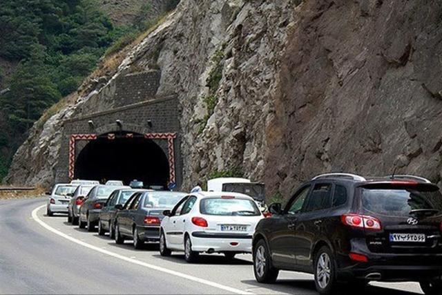 ترافیک سنگین تهران- شمال /اعمال محدودیتهای ترافیکی