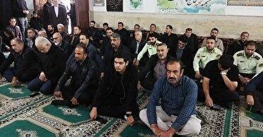 سالگرد شهید مدافع امنیت پویا رحمت طلب در ضیابر صومعه سرا