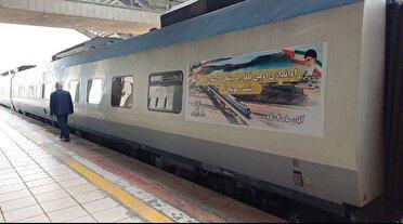 شنیده شدن سوت نخستین قطار گردشگری گیلان