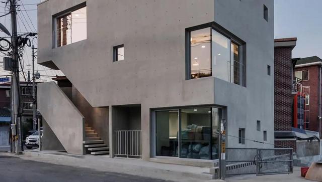 خانهای با برشهای عمودی، شاهکار معماران در شرق سئول (+تصاویر)